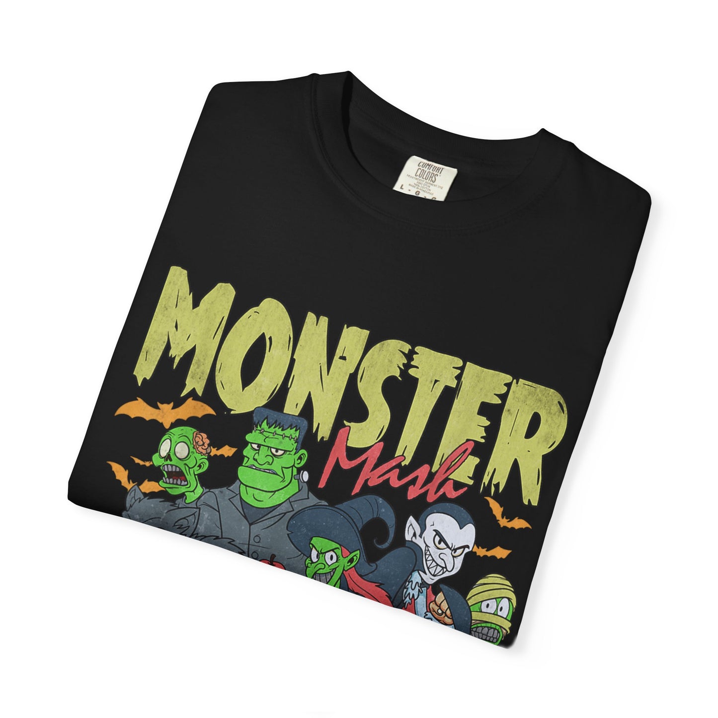Monster Mash Unisex T-Shirt, Halloween Shirt, Graphic Tee, Spooky Apparel, Fun Costume Alternative, Gift for Monster Lovers
