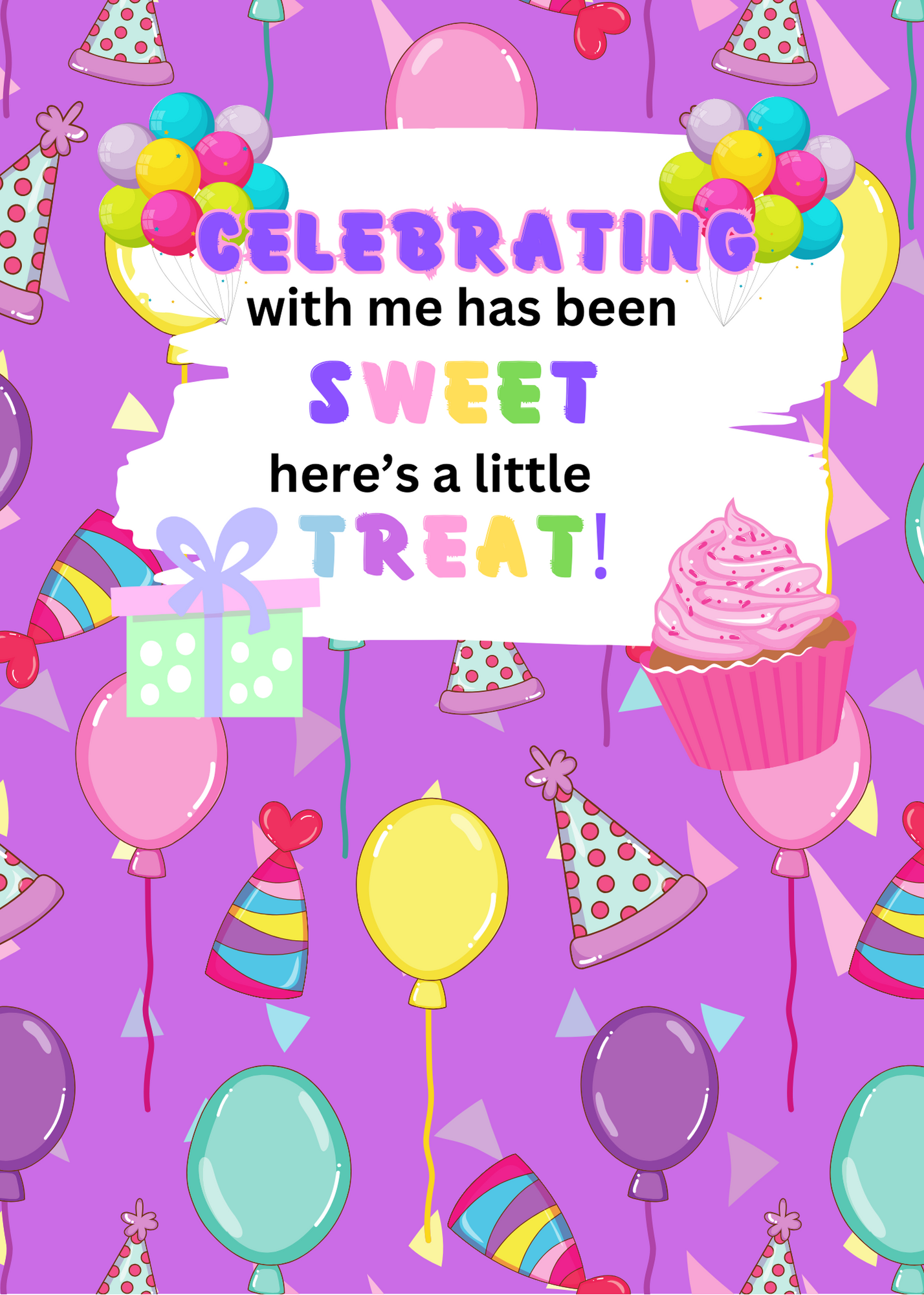 BIRTHDAY GIFT CARD GRAM