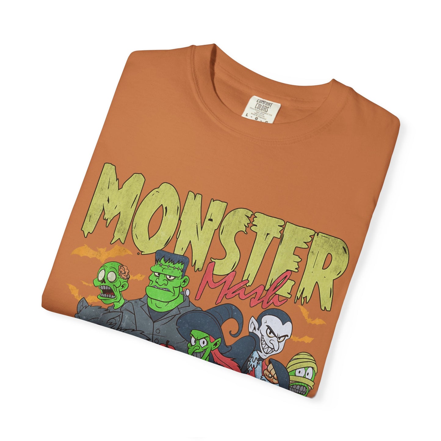 Monster Mash Unisex T-Shirt, Halloween Shirt, Graphic Tee, Spooky Apparel, Fun Costume Alternative, Gift for Monster Lovers