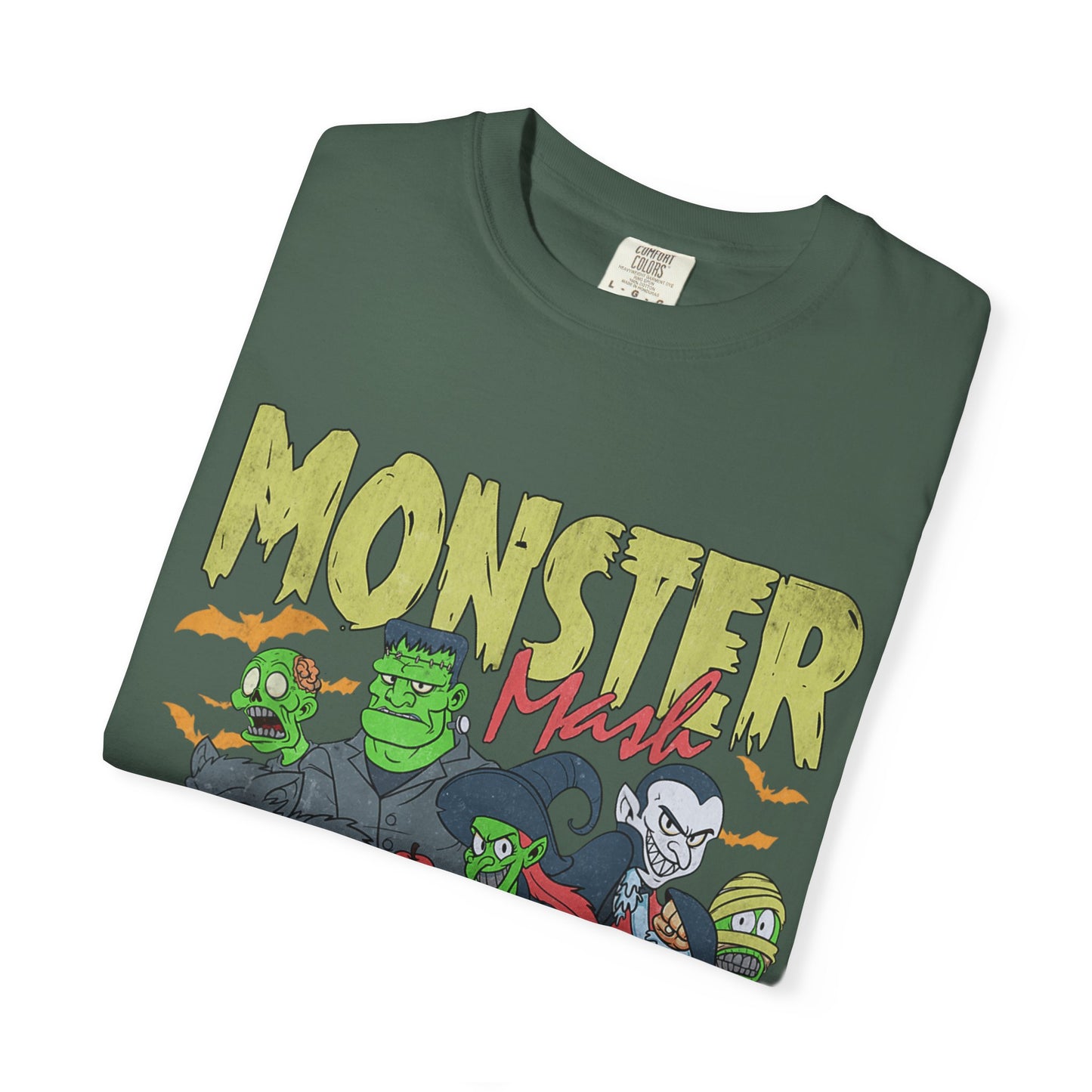 Monster Mash Unisex T-Shirt, Halloween Shirt, Graphic Tee, Spooky Apparel, Fun Costume Alternative, Gift for Monster Lovers