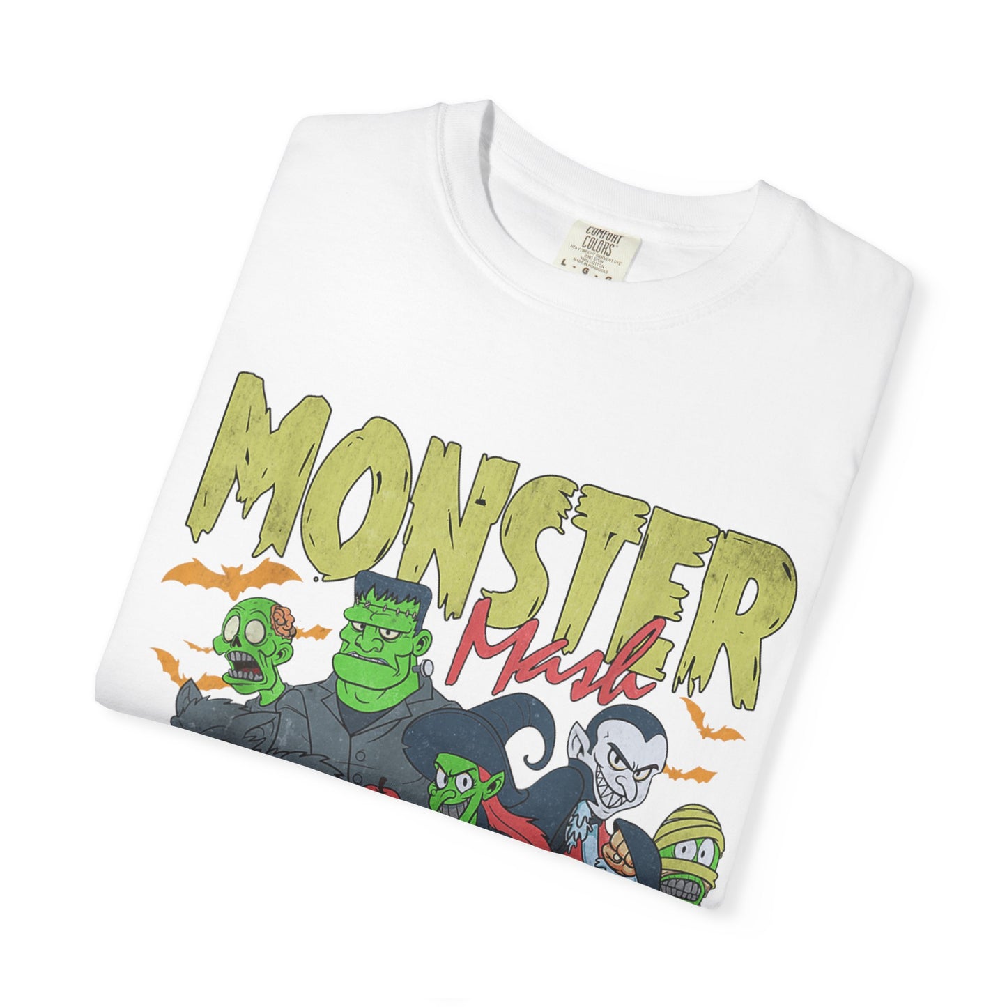Monster Mash Unisex T-Shirt, Halloween Shirt, Graphic Tee, Spooky Apparel, Fun Costume Alternative, Gift for Monster Lovers