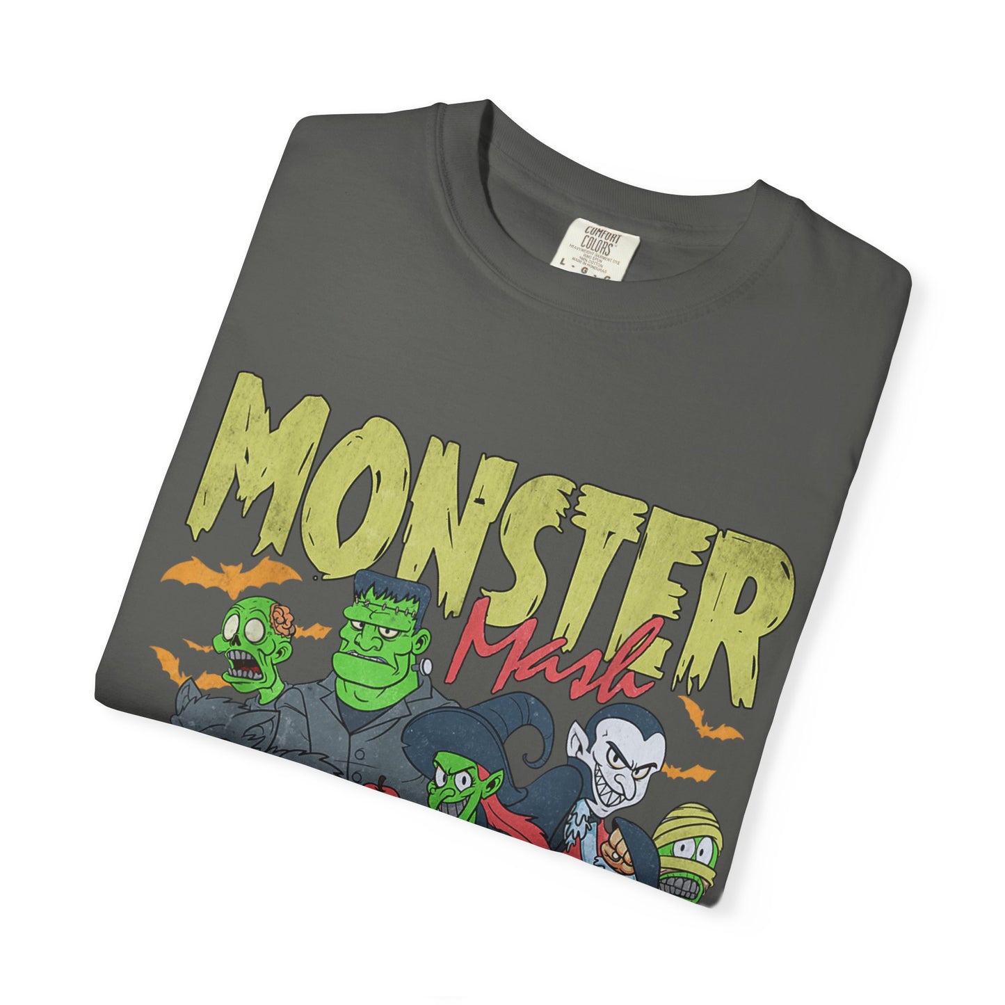 Monster Mash Unisex T-Shirt, Halloween Shirt, Graphic Tee, Spooky Apparel, Fun Costume Alternative, Gift for Monster Lovers
