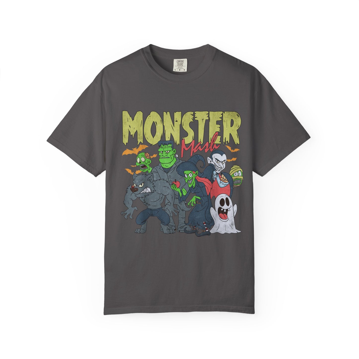 Monster Mash Unisex T-Shirt, Halloween Shirt, Graphic Tee, Spooky Apparel, Fun Costume Alternative, Gift for Monster Lovers