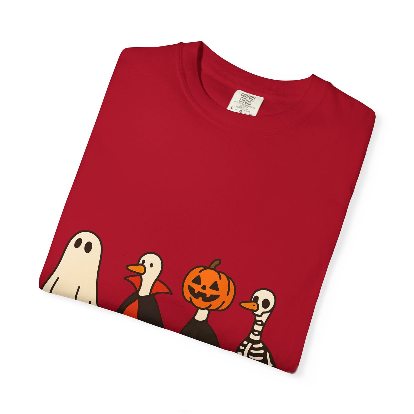 Spooky Goose T-Shirt for Halloween, Fun Graphic Tee, Fall Fashion, Unisex Apparel, Holiday Gift Idea