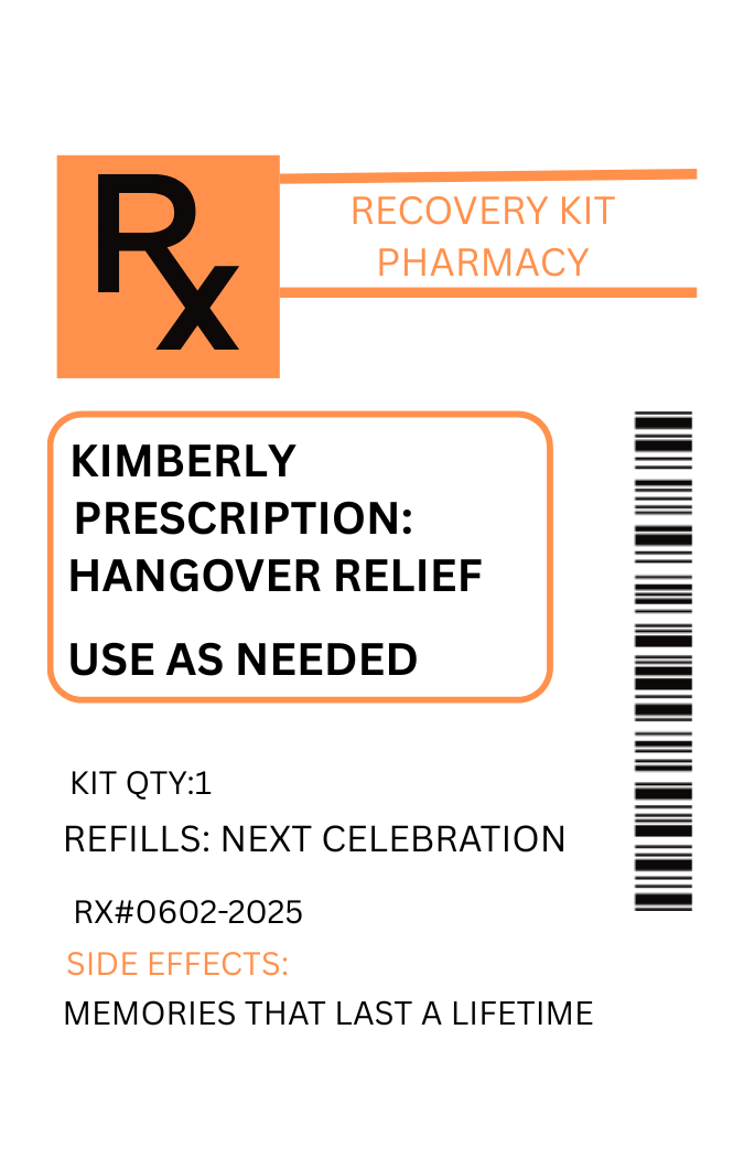 Pharmacy Recovery Kit Label