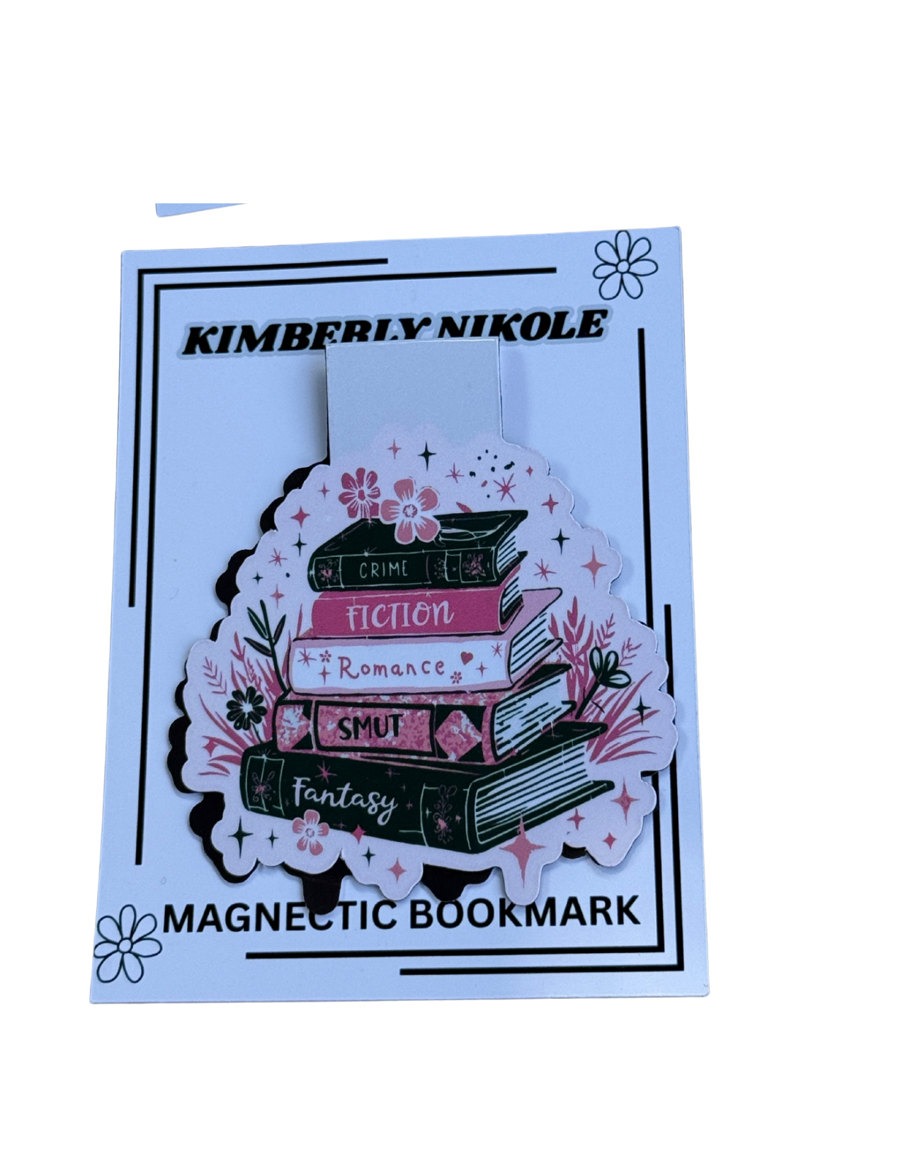 Stack of Books magnetic bookmark