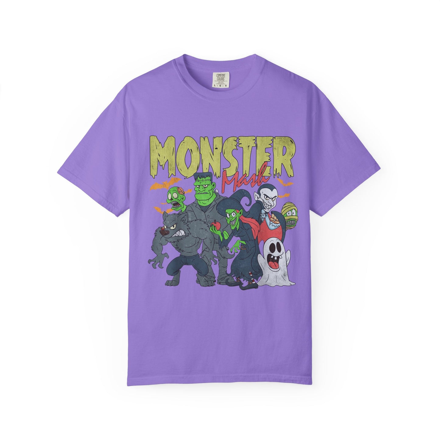 Monster Mash Unisex T-Shirt, Halloween Shirt, Graphic Tee, Spooky Apparel, Fun Costume Alternative, Gift for Monster Lovers