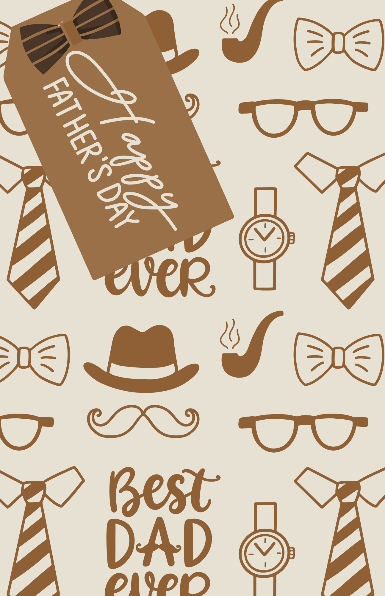 FATHER'S DAY LARGE GIFT CARD
