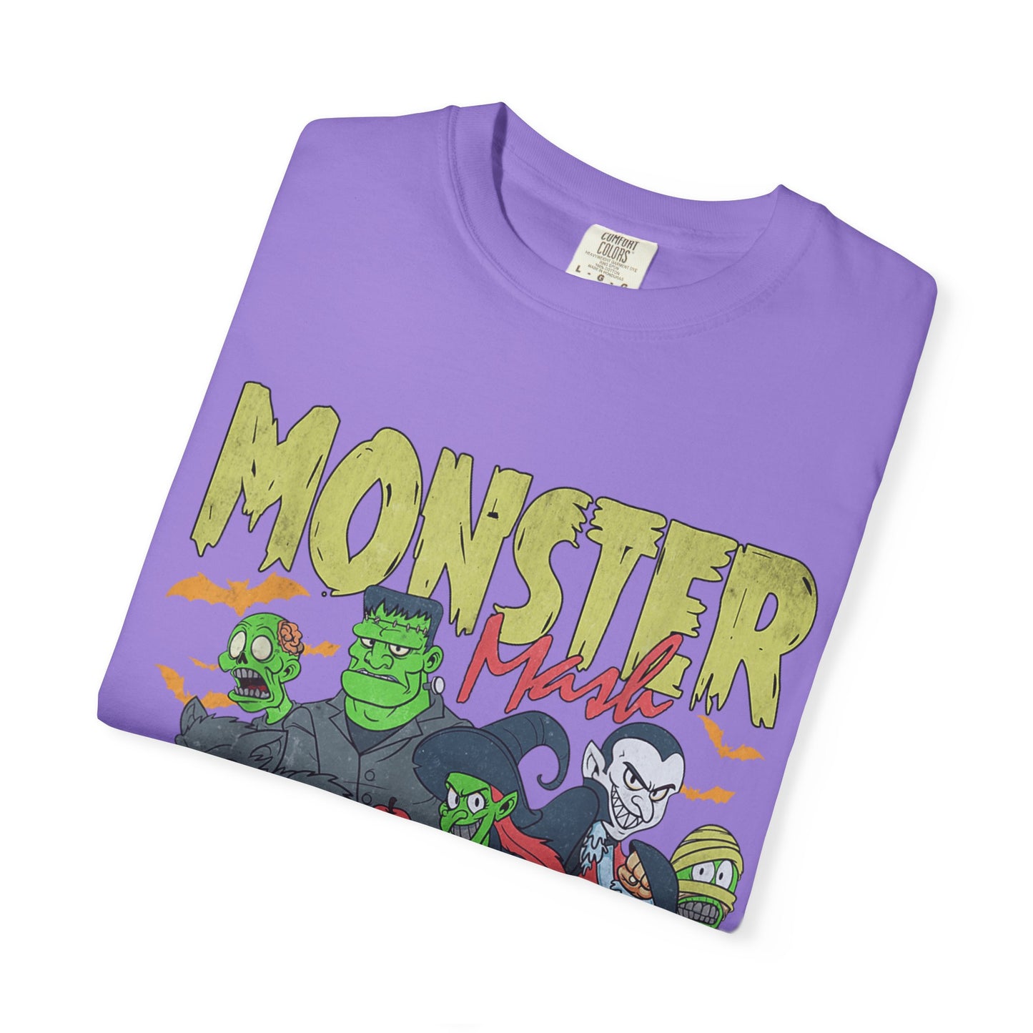 Monster Mash Unisex T-Shirt, Halloween Shirt, Graphic Tee, Spooky Apparel, Fun Costume Alternative, Gift for Monster Lovers