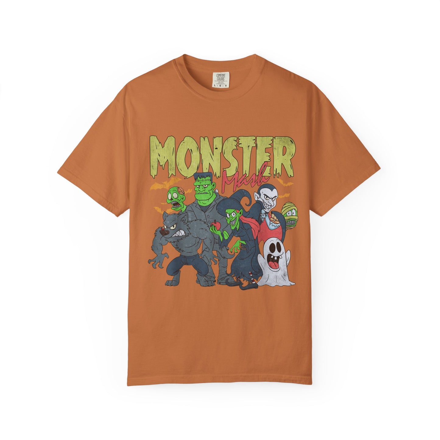 Monster Mash Unisex T-Shirt, Halloween Shirt, Graphic Tee, Spooky Apparel, Fun Costume Alternative, Gift for Monster Lovers