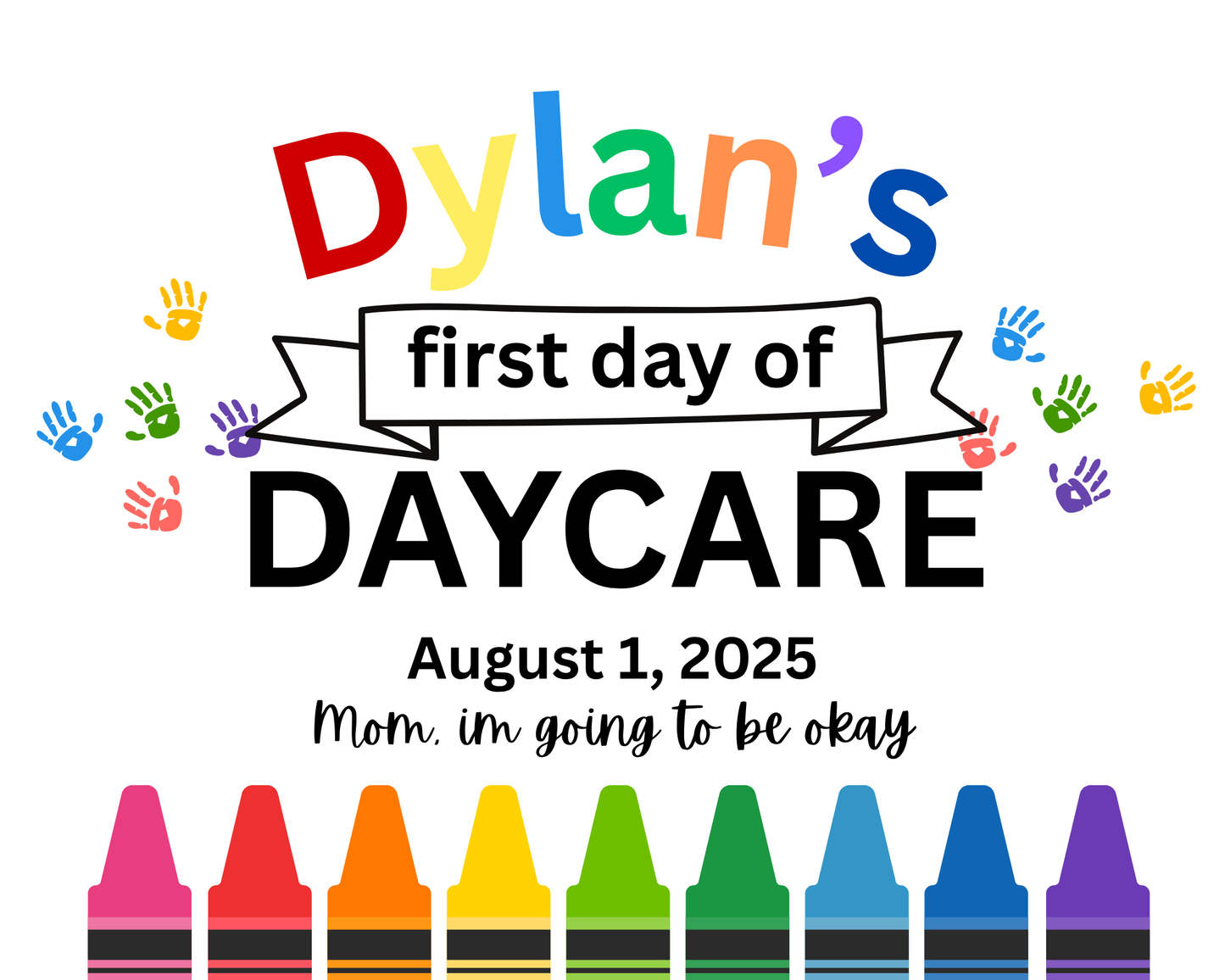 First Day Of Daycare