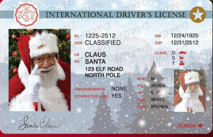 Lost Santa license