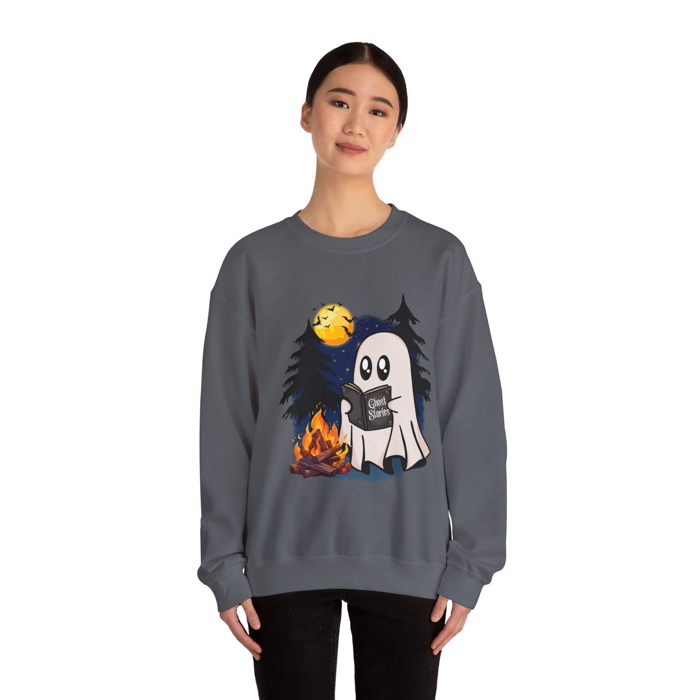 Ghost Stories Unisex Crewneck Sweatshirt - Cozy Halloween Apparel
