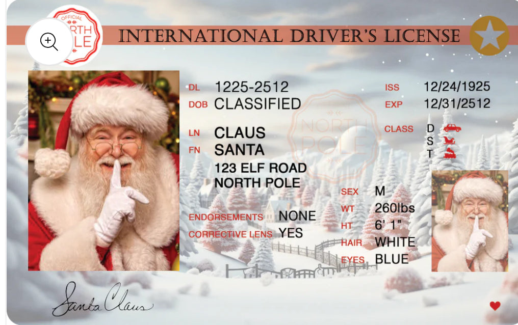 Lost Santa license