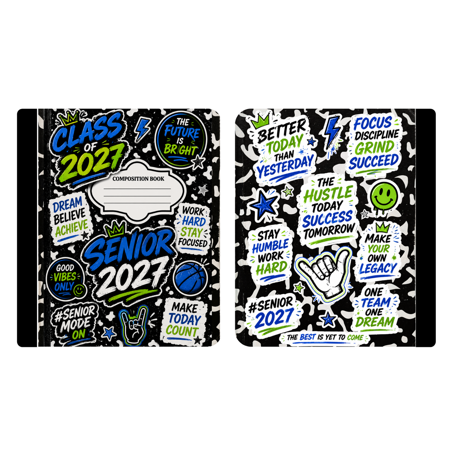 SENIOR NOTE BOOK COVER