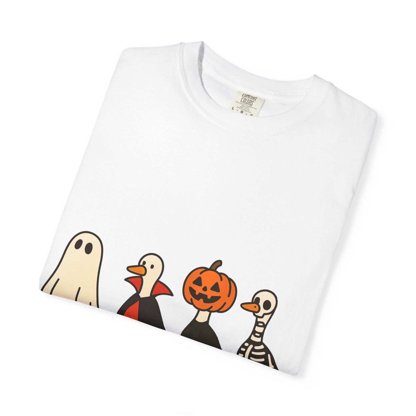 Spooky Goose T-Shirt for Halloween, Fun Graphic Tee, Fall Fashion, Unisex Apparel, Holiday Gift Idea