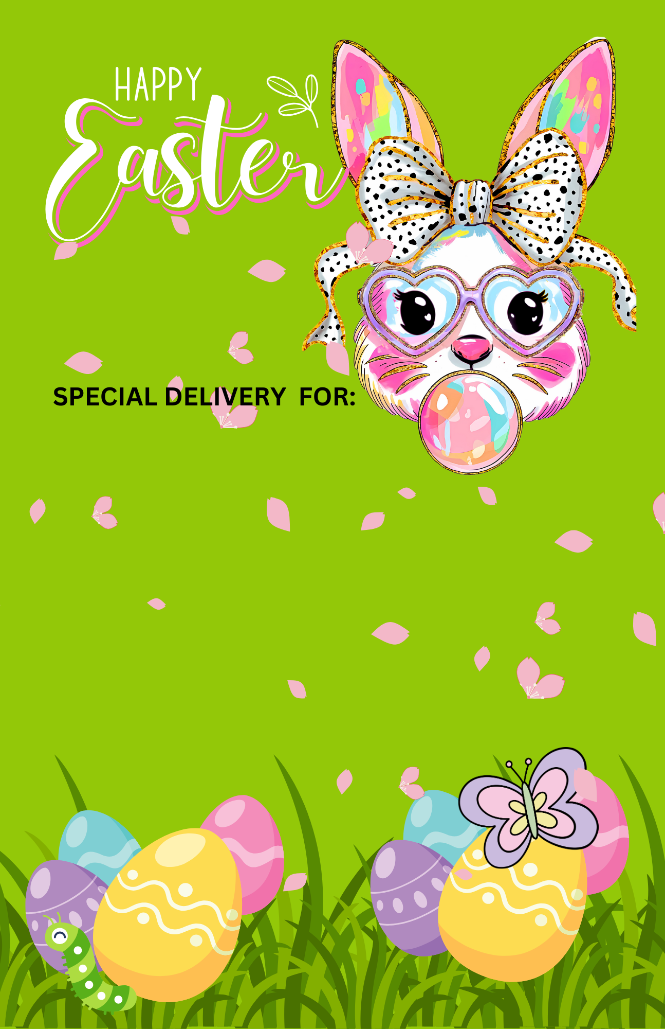 EASTER JUMBO GIFT CARD