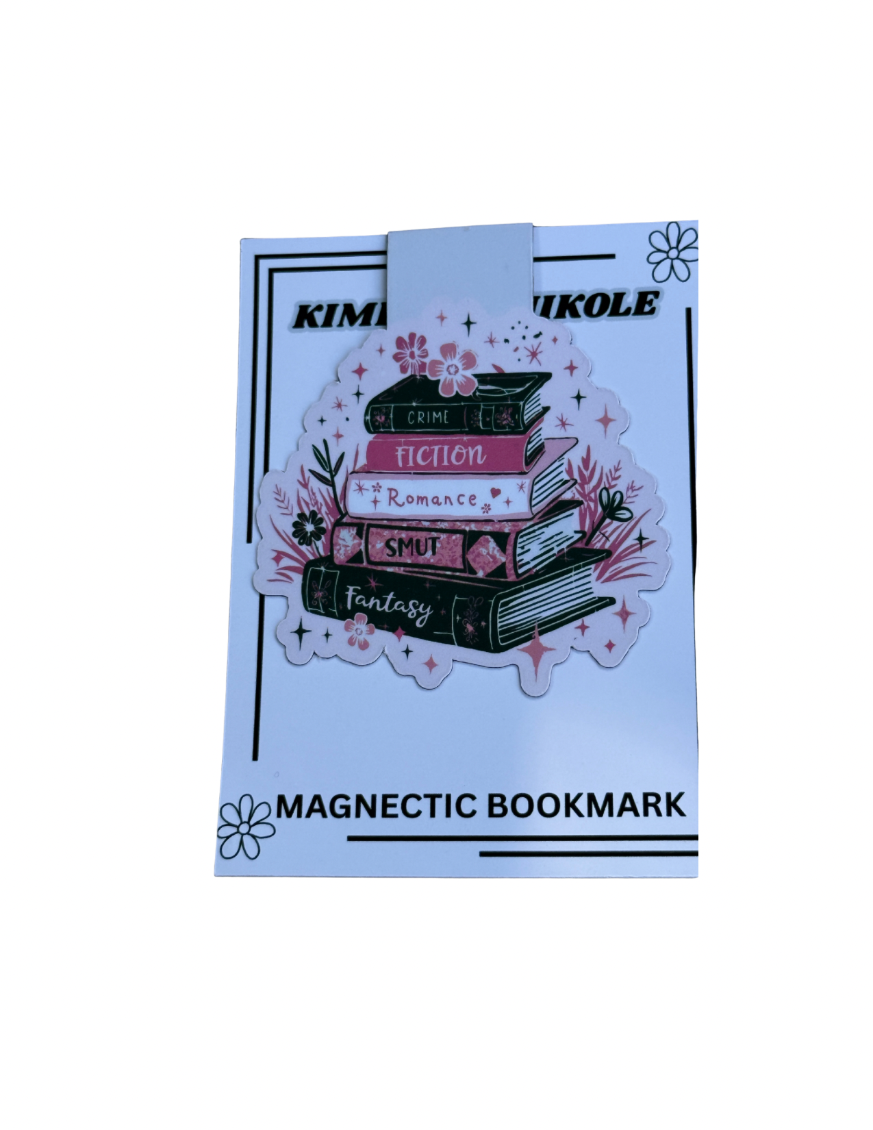 Stack of Books magnetic bookmark