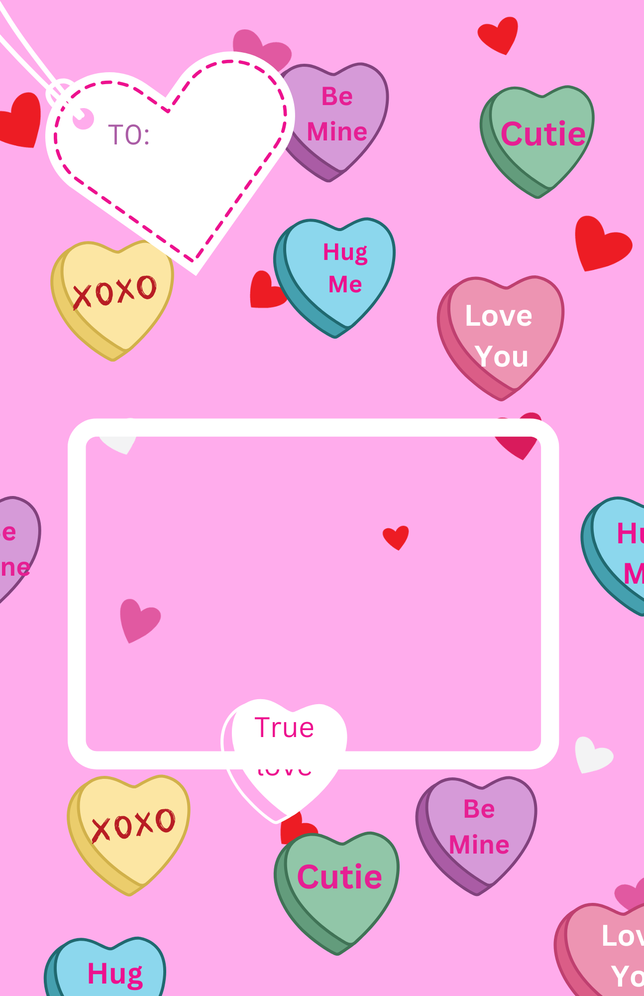 MULTI -SIZE VALENTINE'S GIFT CARD