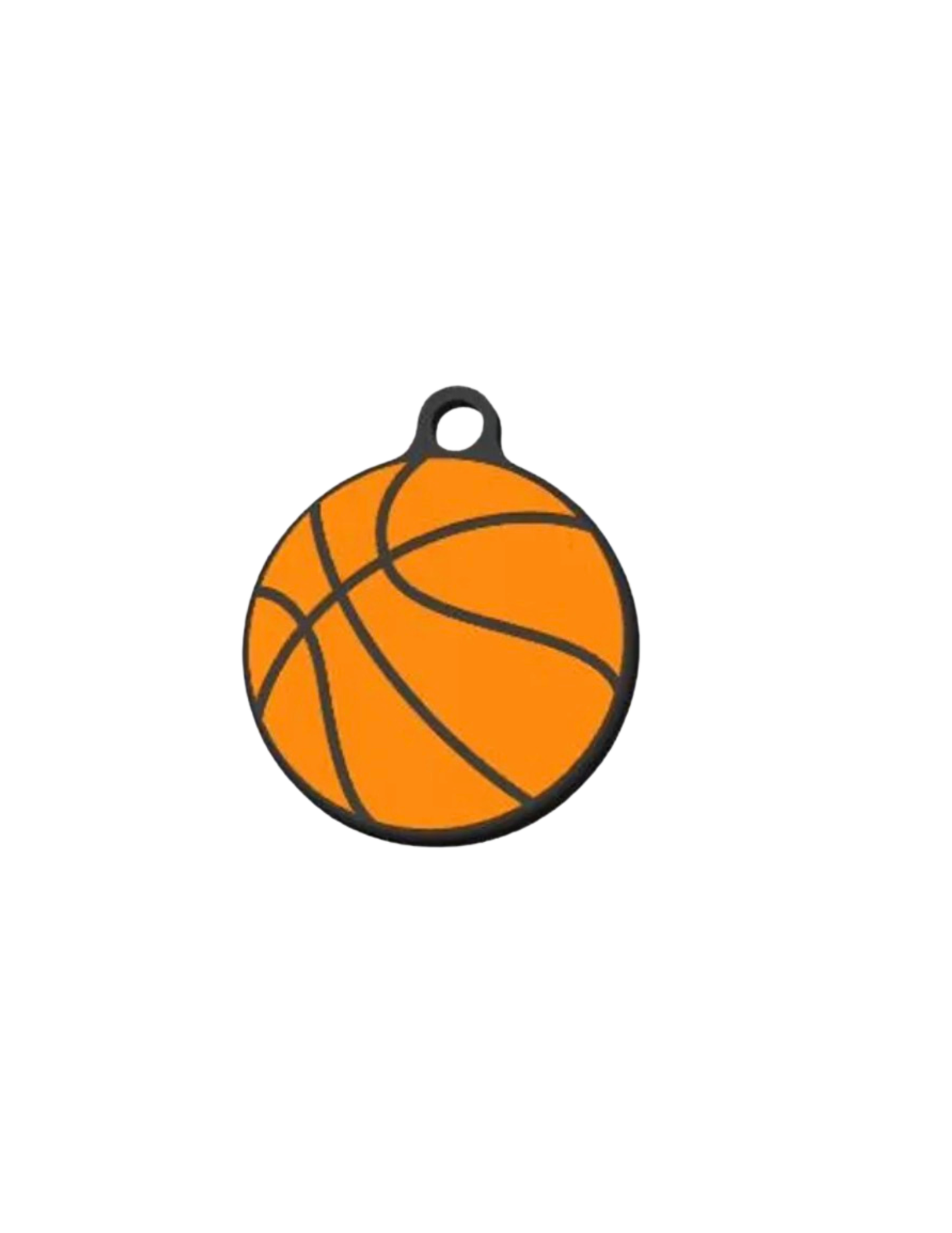 Basketball Ball NFC Tag Keychain