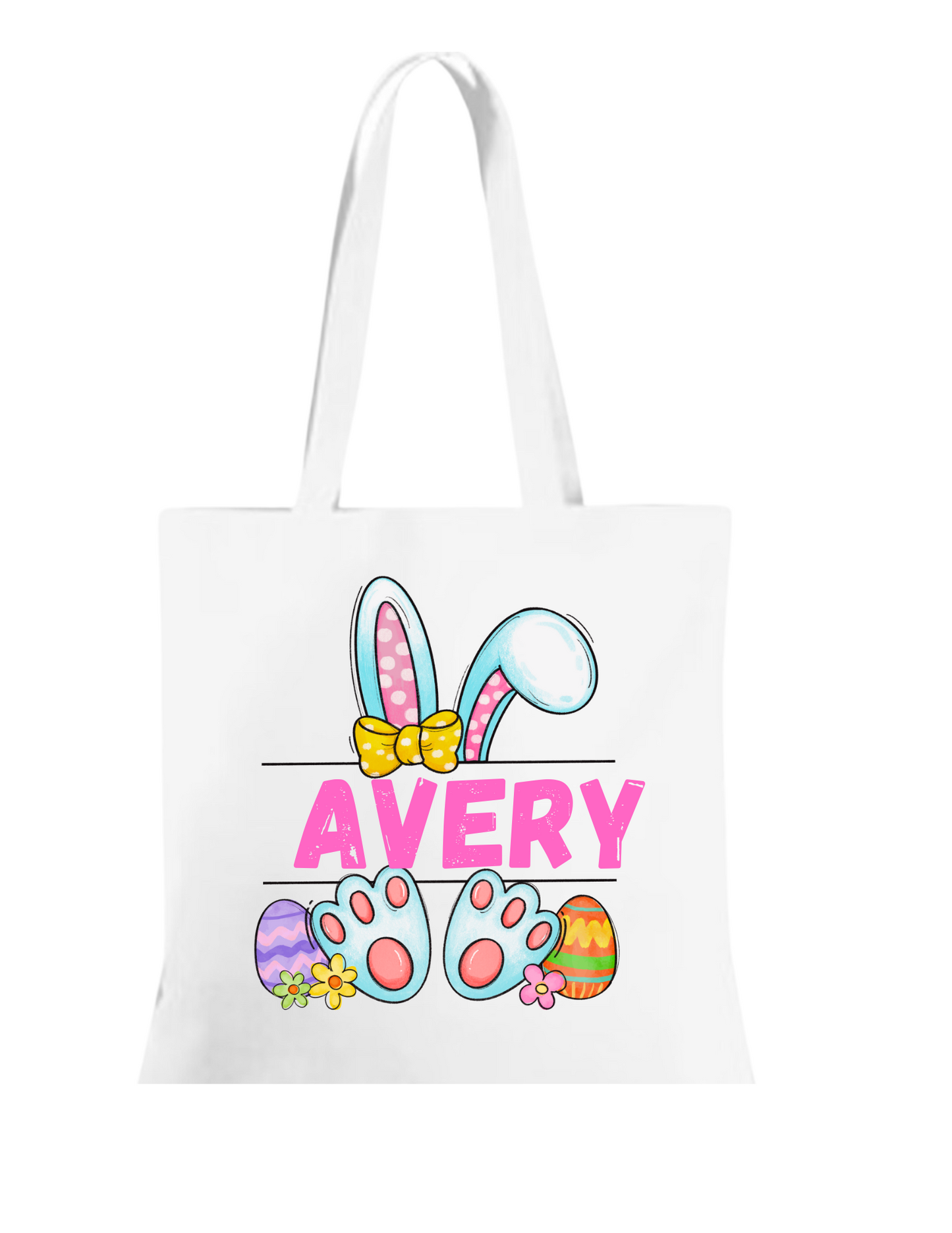 Customized Easter Tote