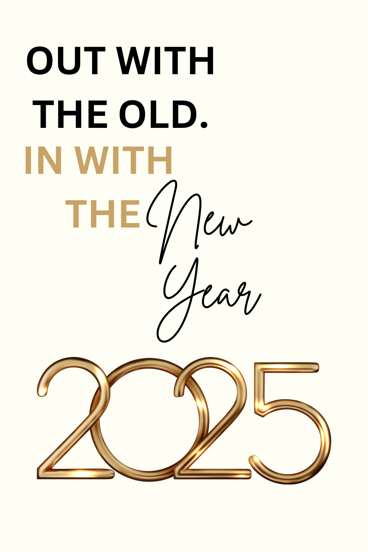 OUT WITH THE OLD WINE LABEL