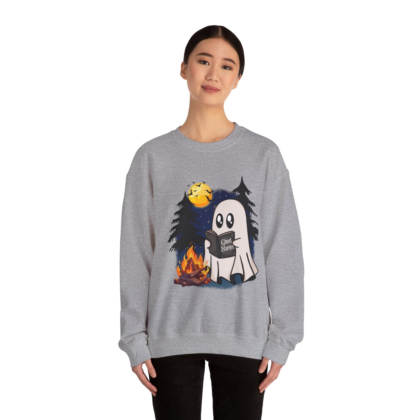 Ghost Stories Unisex Crewneck Sweatshirt - Cozy Halloween Apparel