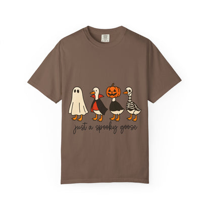 Spooky Goose T-Shirt for Halloween, Fun Graphic Tee, Fall Fashion, Unisex Apparel, Holiday Gift Idea