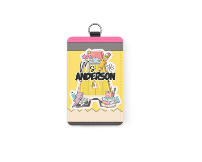Custom Teacher Badge Holder