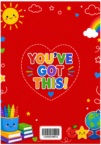 First Grade Notebook Cover