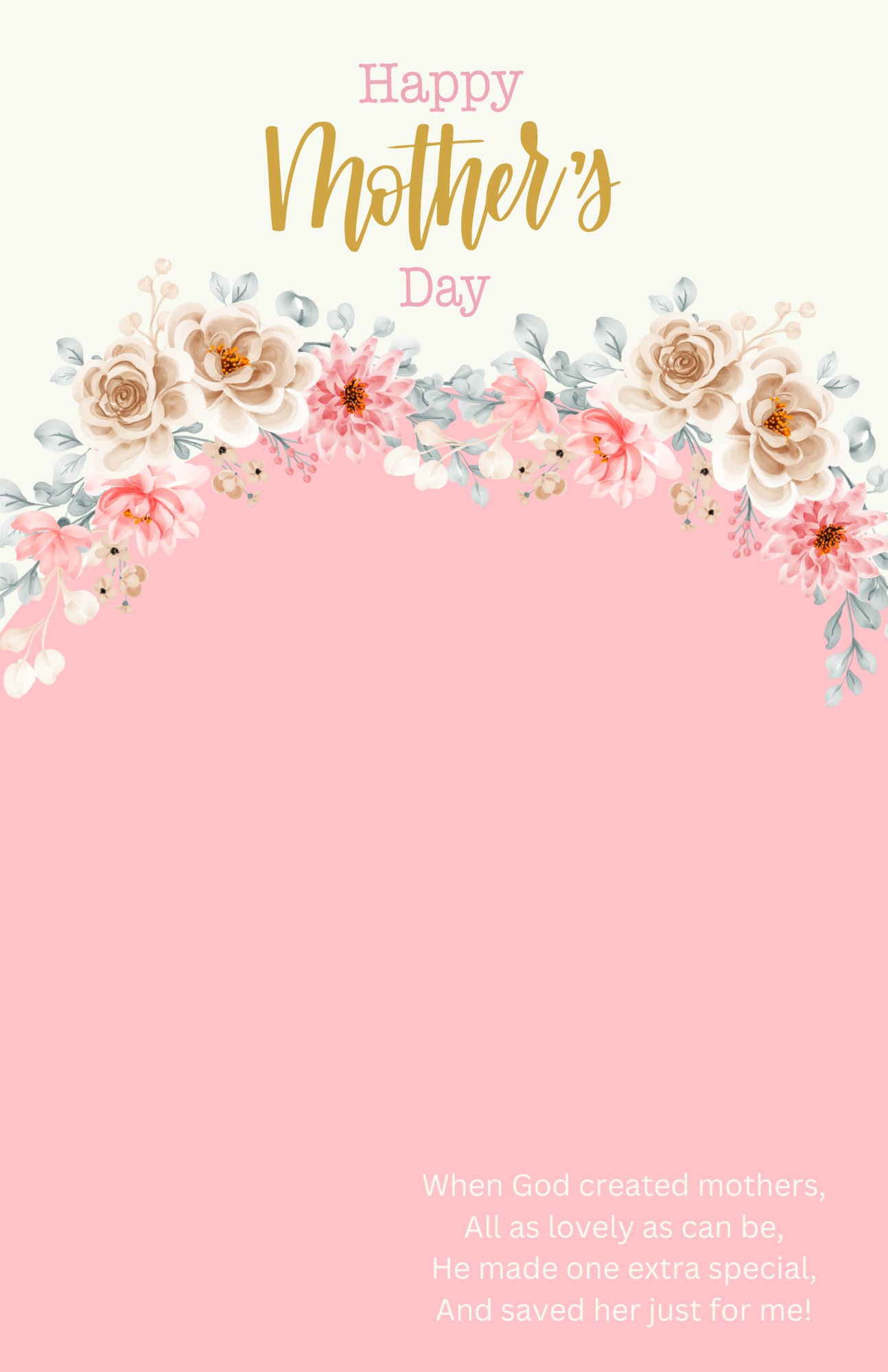Mother’s Day Giant Gift Card