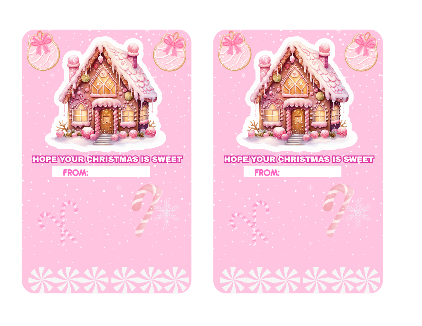 CHRISTMAS CANDY GRAM