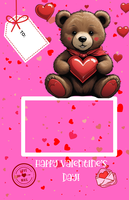 JUMBO VALENTINE'S GIFT CARD PHYSICAL