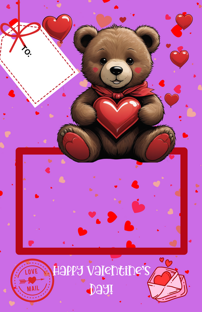 MULTI -SIZE  VALENTINE'S GIFT CARD