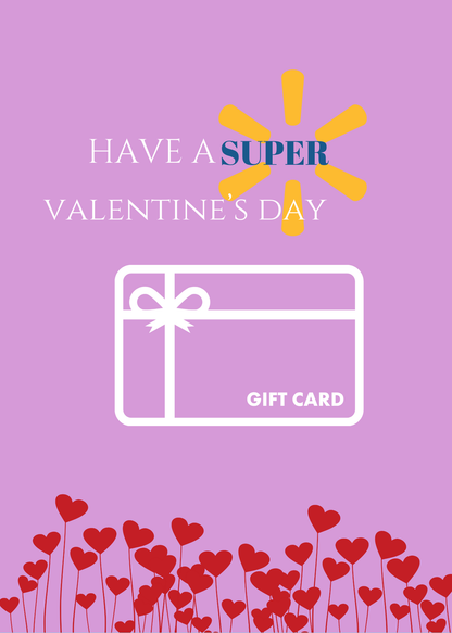 VALENTINE'S CONVERSATION HEART GIFT CARD BOOK digital