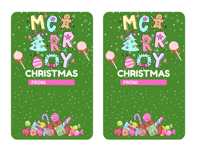 CHRISTMAS CANDY GRAM