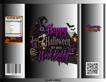 Halloween Coworker Chip Bag Wrapper