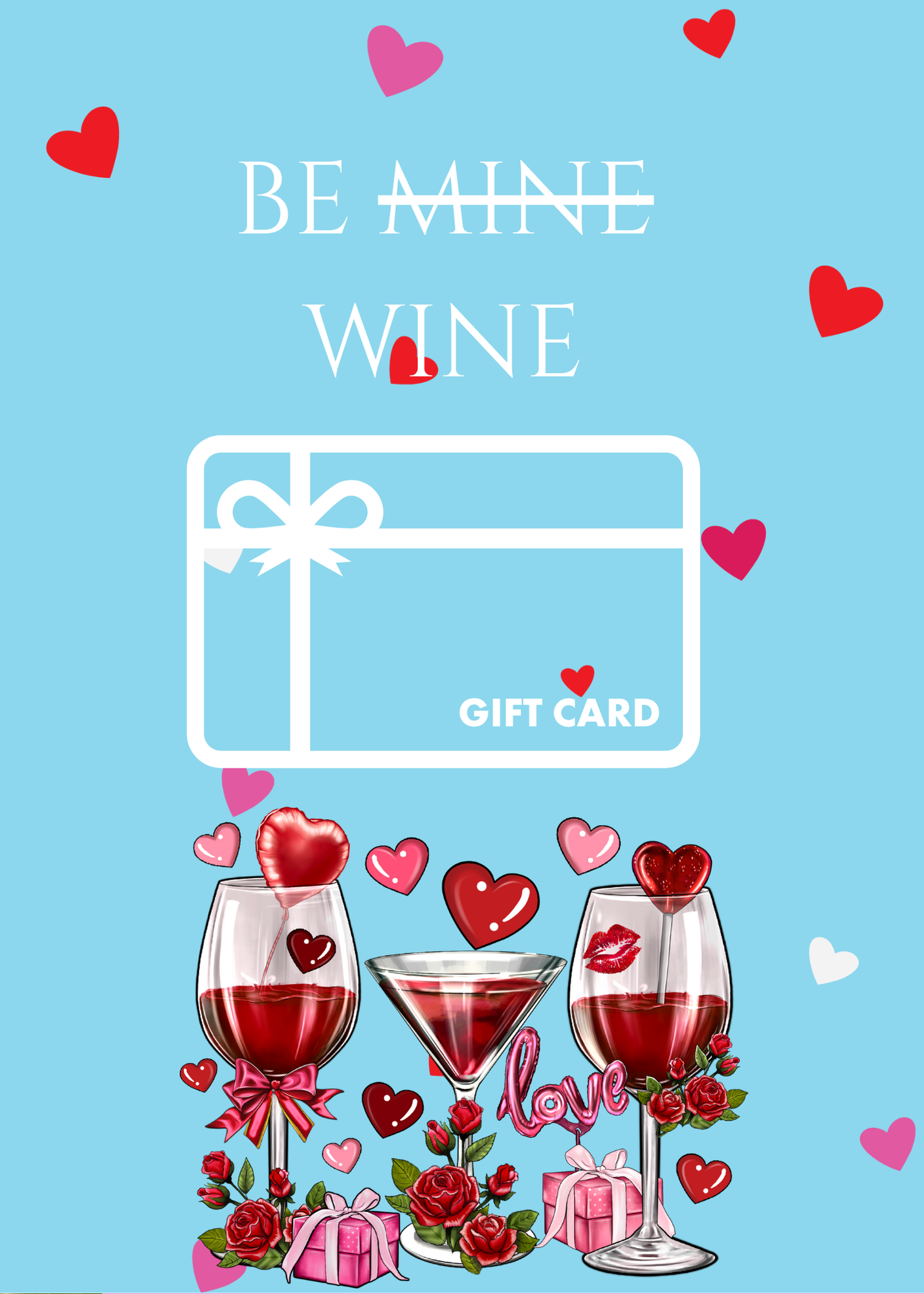 VALENTINE'S CONVERSATION HEART GIFT CARD BOOK digital