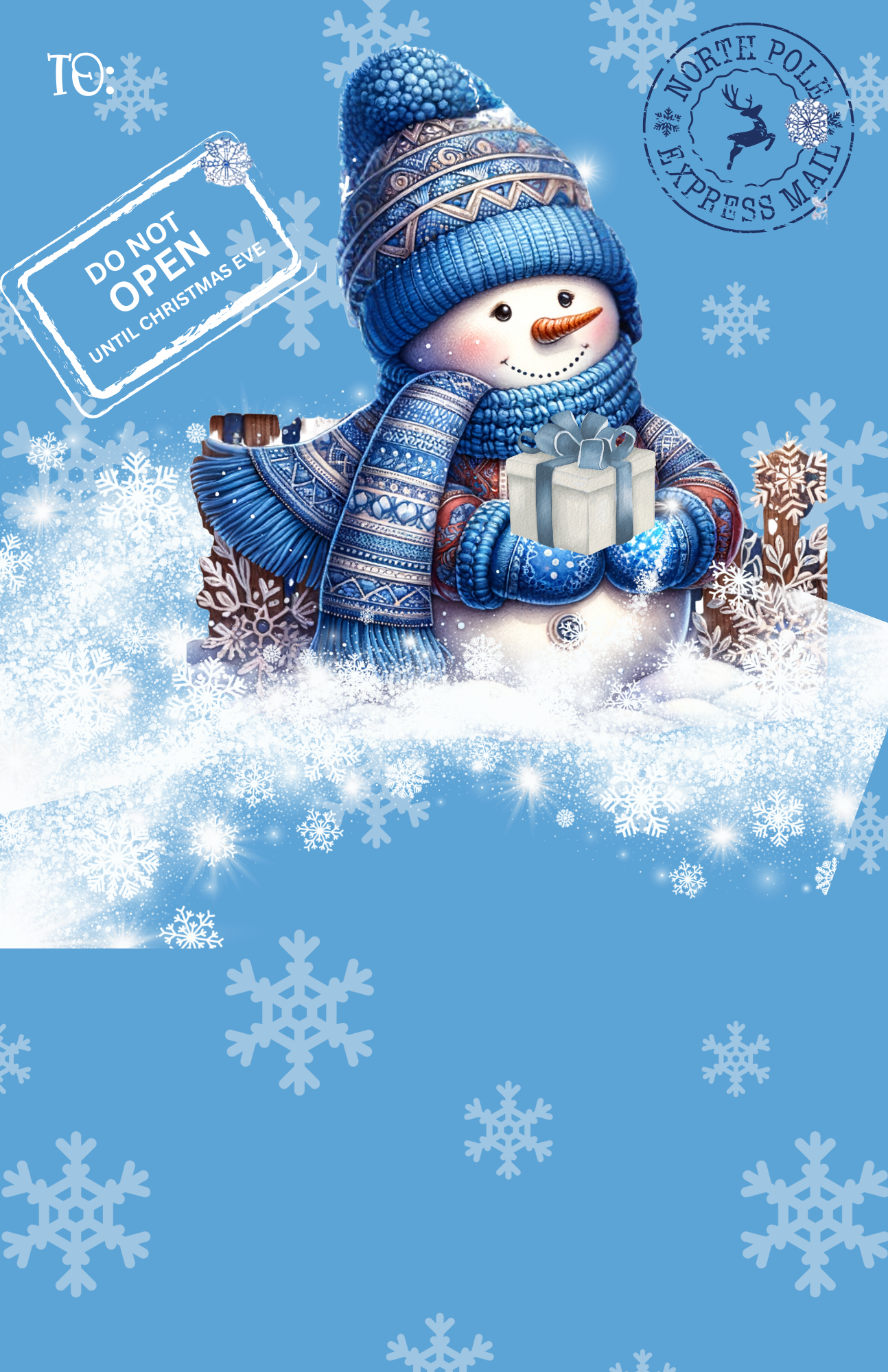 CHRISTMAS GIFT CARD PHYSICAL