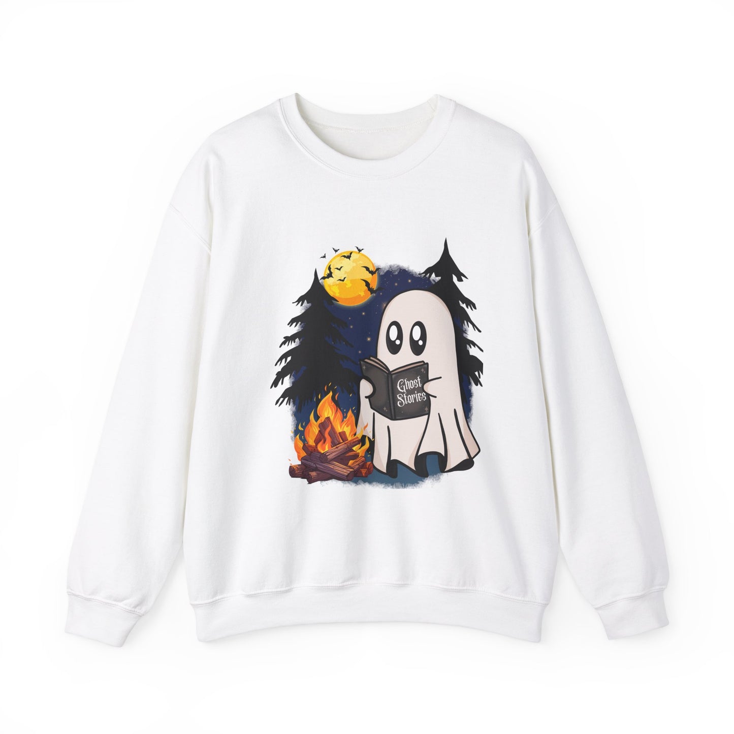 Ghost Stories Unisex Crewneck Sweatshirt - Cozy Halloween Apparel