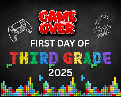 GAME OVER -THIRD GRADE