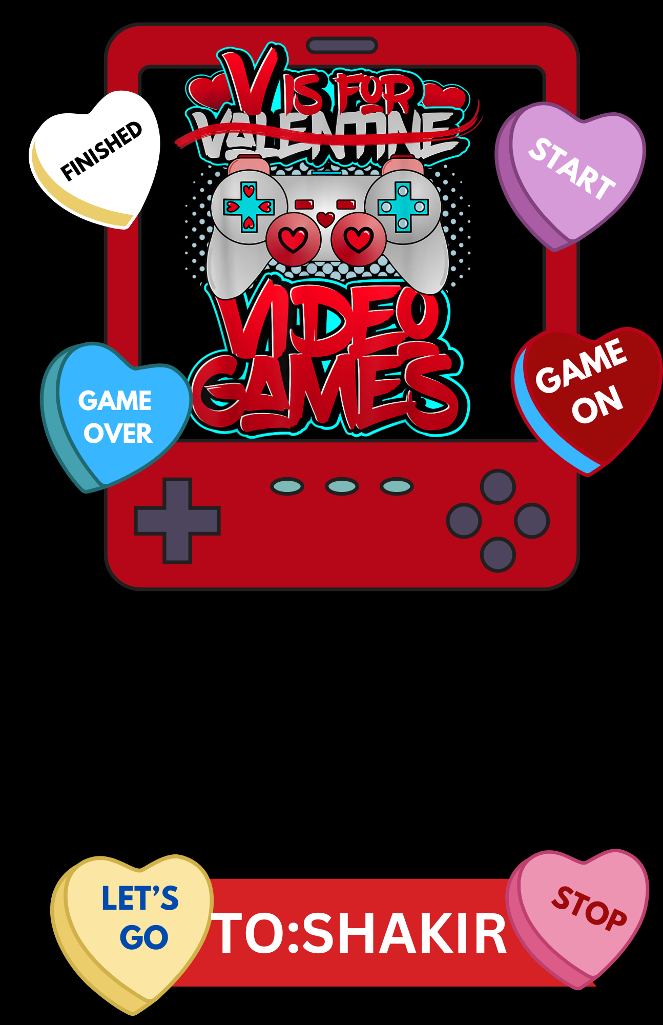 JUMBO VALENTINE'S GIFT CARD PHYSICAL