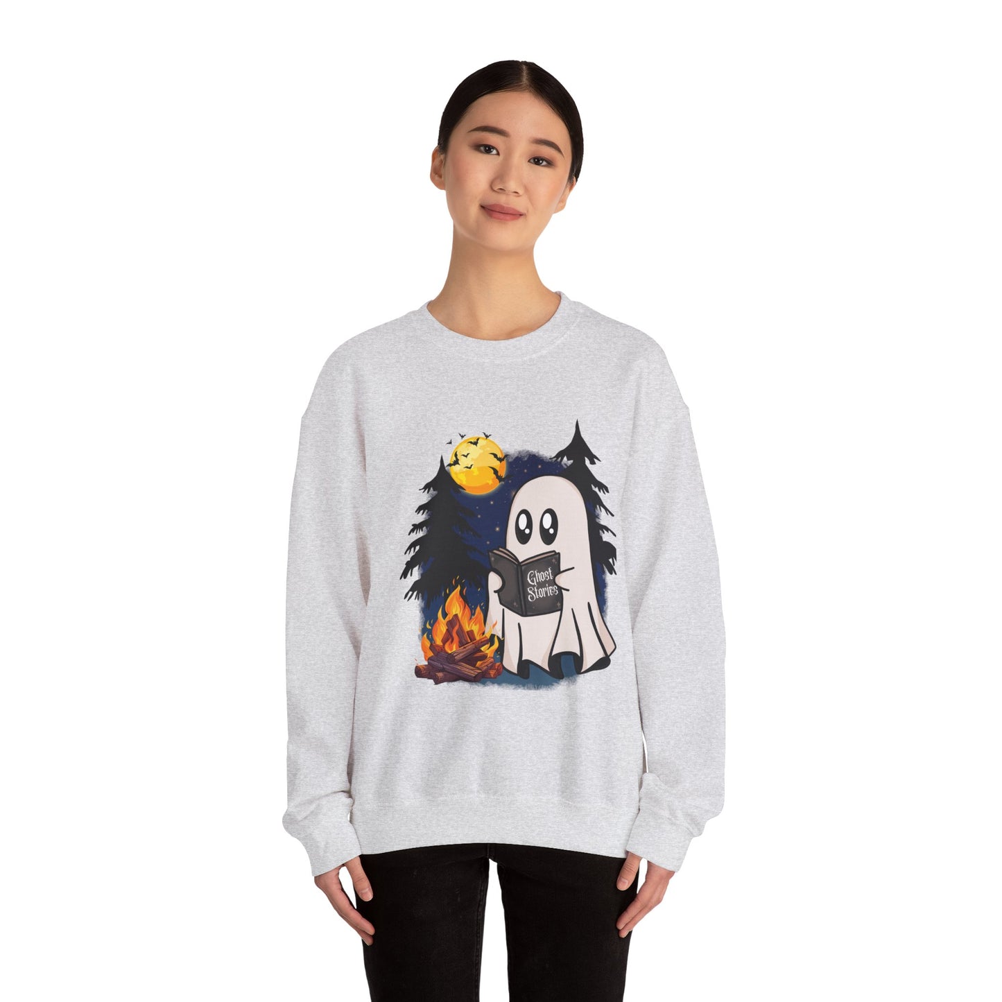 Ghost Stories Unisex Crewneck Sweatshirt - Cozy Halloween Apparel