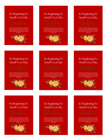 It’s beginning to smell a lot like Christmas