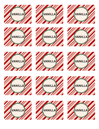 Vanilla Extract Label
