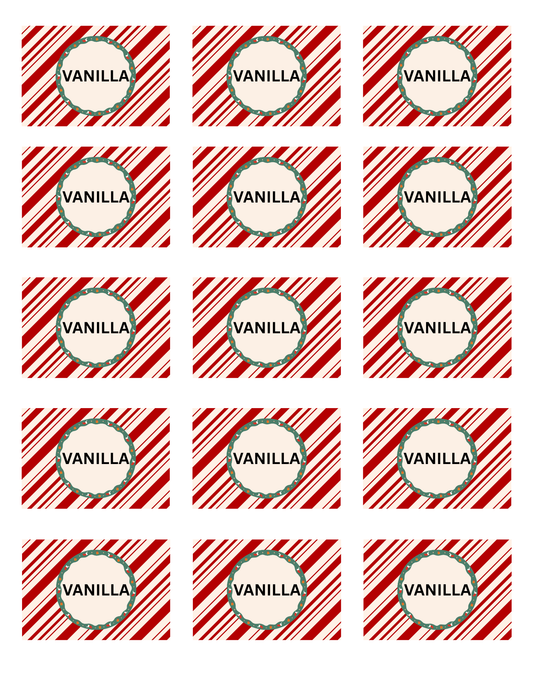 Vanilla Extract Label