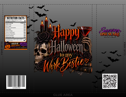 Halloween Coworker Chip Bag Wrapper