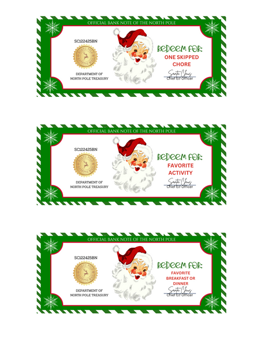 SANTA BUCKS-WS