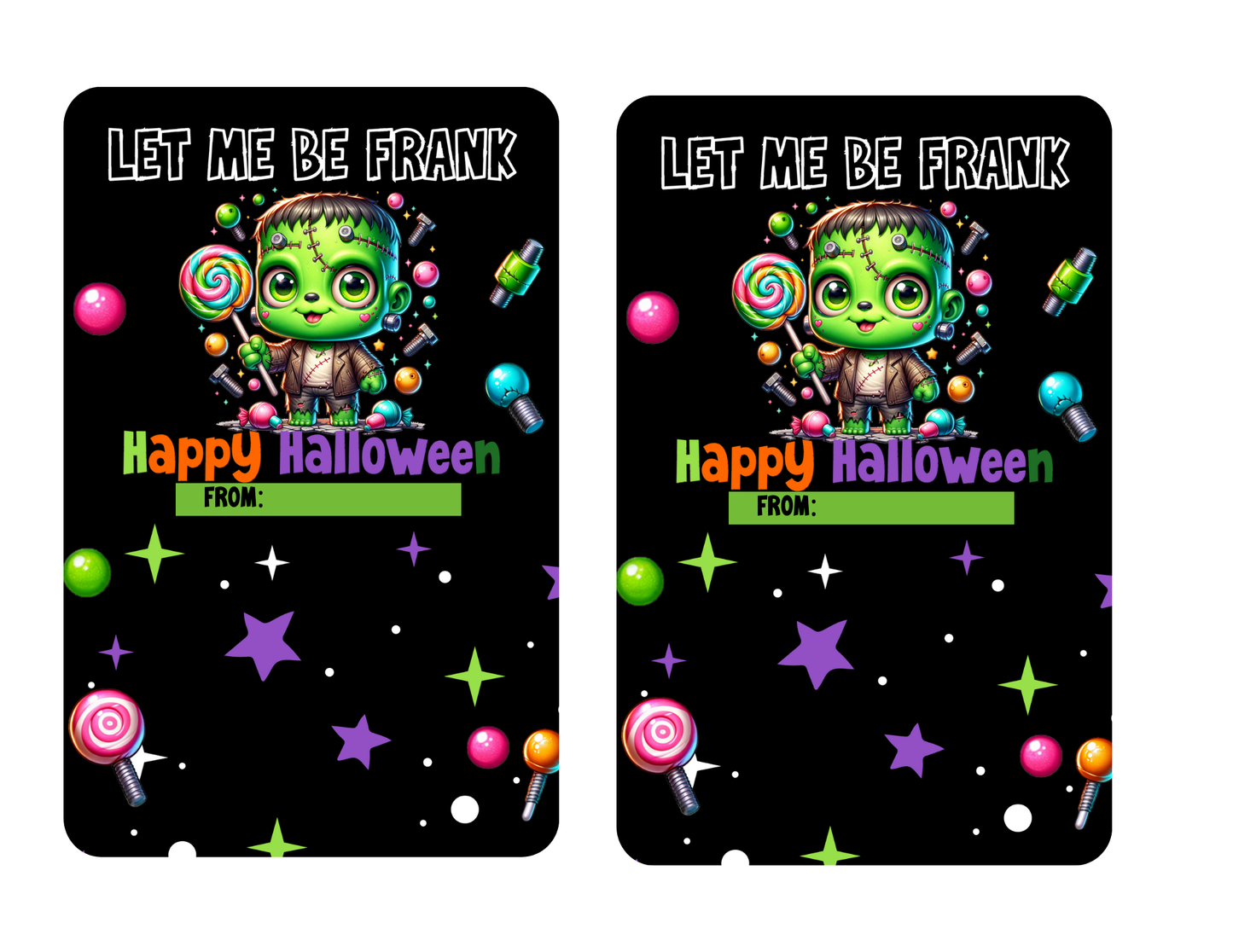 Halloween Candy Gram insert