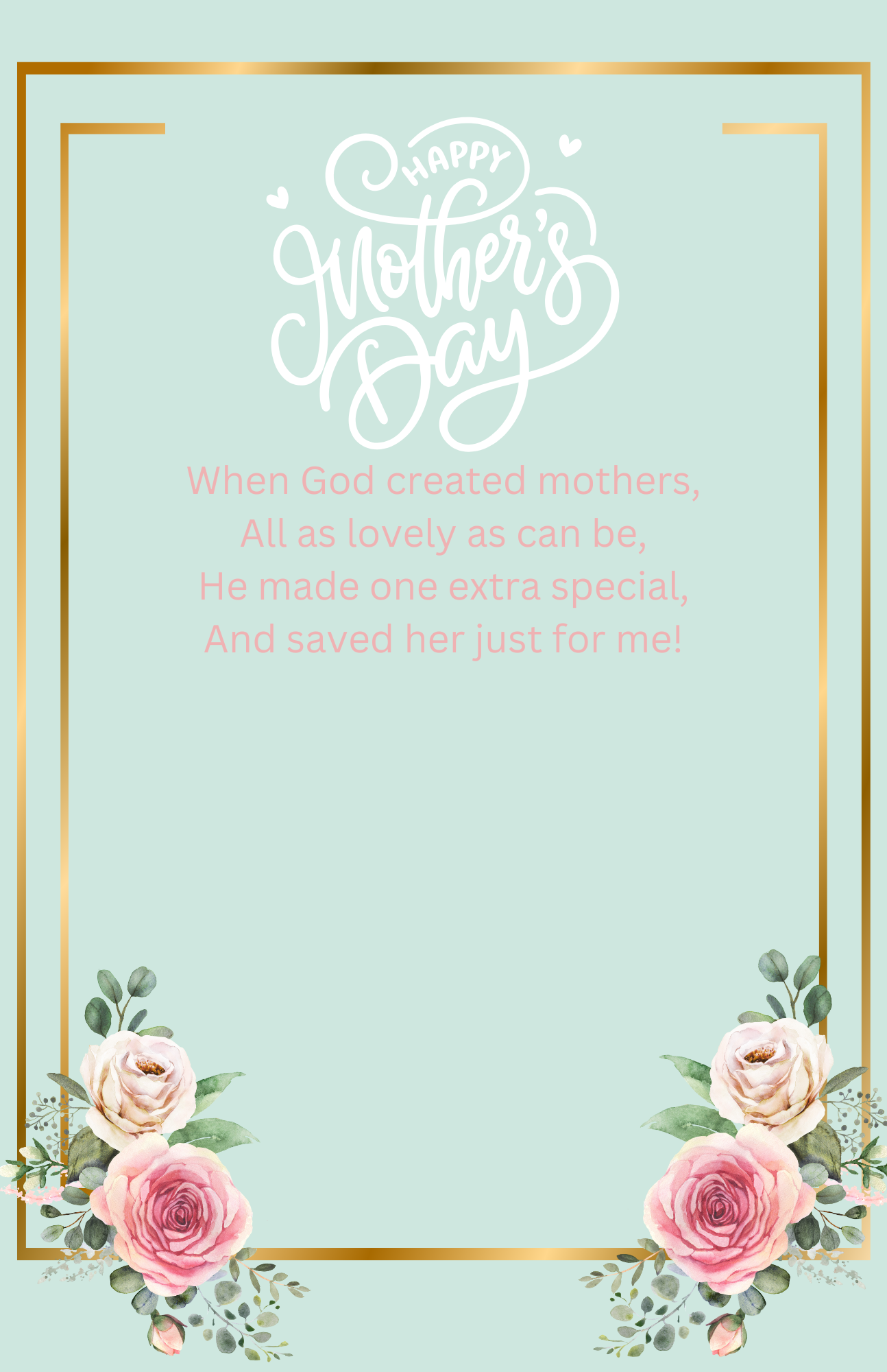 Mother’s Day Giant Gift Card